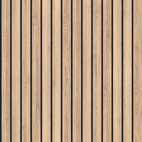Naturepanel Hydrolock T & G Slat Wall Panel - Bleached Cuneo Oak - Trusted Building Supplies