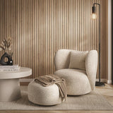 Naturepanel Hydrolock T & G Slat Wall Panel - Bleached Cuneo Oak - Trusted Building Supplies