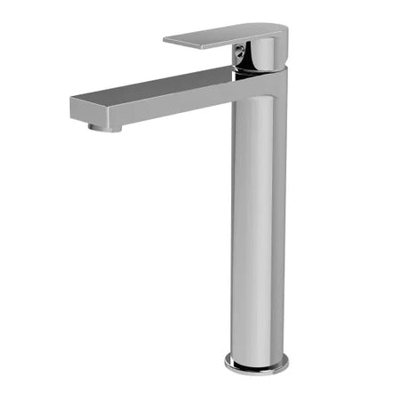Nordic Chrome High - Rise Mono Basin Mixer Tap - Trusted Building Supplies