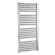 Nuie Chrome Vertical Heated Towel Rail - 1100mm x 500mm - Trusted Building Supplies