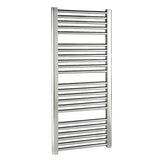 Nuie Chrome Vertical Heated Towel Rail - 1100mm x 500mm - Trusted Building Supplies