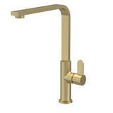 Nuie Churni Mono Kitchen Sink Mixer Tap Single Lever Handle - Trusted Building Supplies