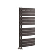 Nuie Elgin Anthracite Horizontal Heated Towel Rail - 1080mm x 550mm - Trusted Building Supplies
