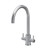 Nuie Lachen Mono Kitchen Sink Mixer Tap Dual Lever Handle - Trusted Building Supplies