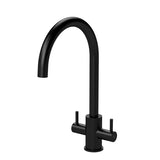 Nuie Lachen Mono Kitchen Sink Mixer Tap Dual Lever Handle - Trusted Building Supplies