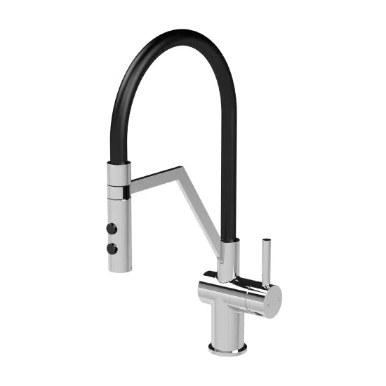 Nuie Ravi Mono Kitchen Sink Mixer Tap Single Lever Handle - Trusted Building Supplies