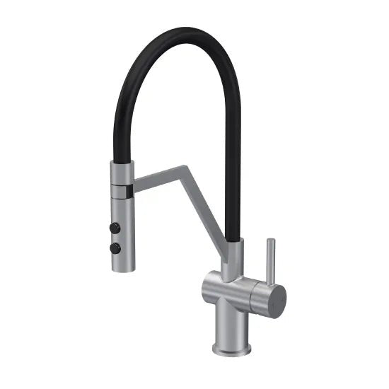 Nuie Ravi Mono Kitchen Sink Mixer Tap Single Lever Handle - Trusted Building Supplies
