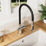Nuie Ravi Mono Kitchen Sink Mixer Tap Single Lever Handle - Trusted Building Supplies