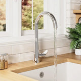 Nuie Samir Mono Kitchen Sink Mixer Tap Single Lever Handle - Trusted Building Supplies