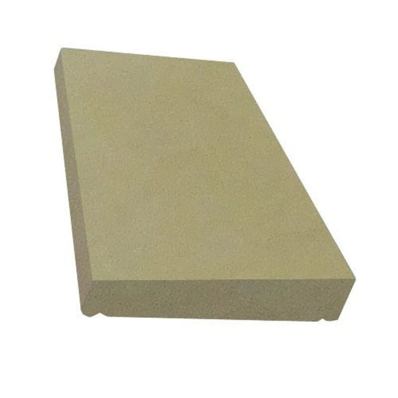 Once Weathered Concrete Coping Stone Buff - 550mm x 600mm - Trusted Building Supplies