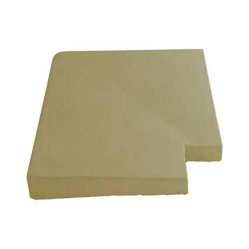 Once Weathered Concrete Coping Stone Corner Return - Trusted Building Supplies