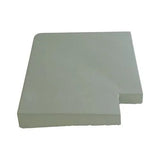 Once Weathered Concrete Coping Stone Corner Return - Trusted Building Supplies