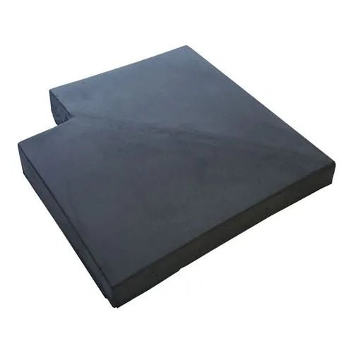 Once Weathered Concrete Coping Stone Corner Return - Trusted Building Supplies