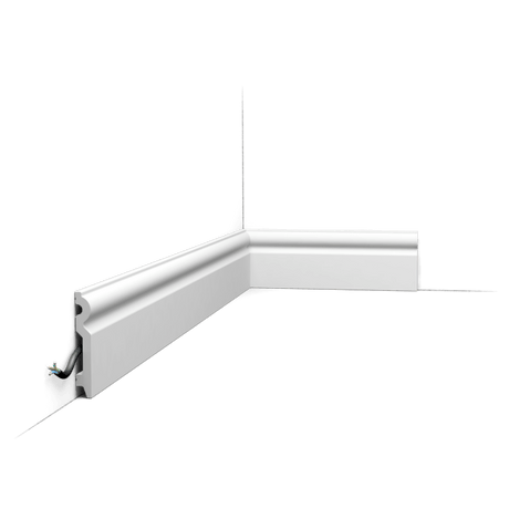 Orac SX137 Duropolymer Small Torus Profile Skirting Board - 2000mm x 15mm x 100mm - Trusted Building Supplies