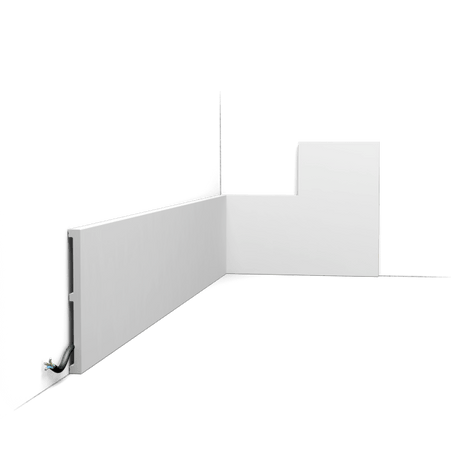 Orac SX168 Duropolymer Tall Square Skirting Board - 2000mm x 13mm x 150mm - Trusted Building Supplies