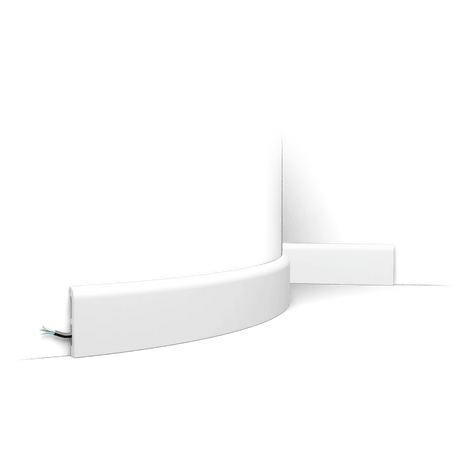 Orac SX183F Flexible Cascade Skirting Board - 2000mm x 13mm x 75mm - Trusted Building Supplies