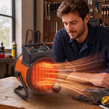 Outsunny 2800W Portable Industrial Ceramic Fan Heater - Trusted Building Supplies