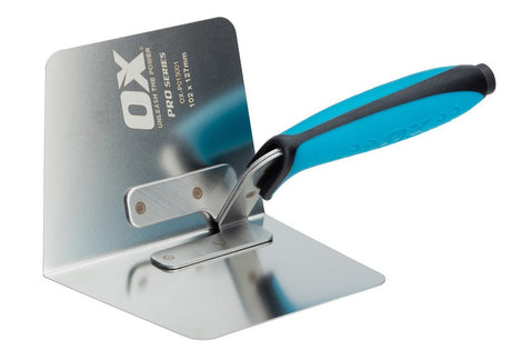 OX Pro Internal Corner Trowel - 102mmx x 127mm - Trusted Building Supplies