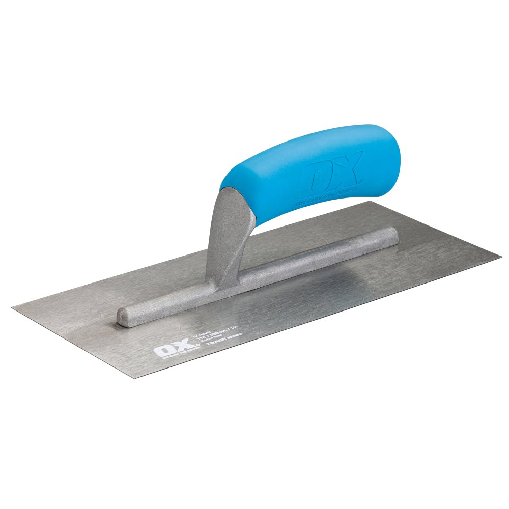 OX Trade Plastering Trowel - 114mm x 280mm - Trusted Building Supplies