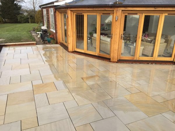 Pave World Chivas Raj Green Sandstone Patio Paving Pack - 19.5m2 - Trusted Building Supplies