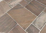 Pave World Traditional Autumn Brown Sandstone Patio Paving Pack - 19.5m2 - Trusted Building Supplies