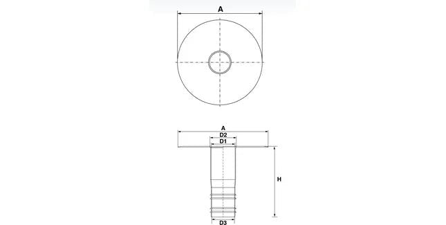 PVC Roof Drain Outlet - Trusted Building Supplies