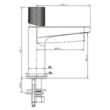 RAK Amalfi Standard Basin Mixer Tap - Trusted Building Supplies