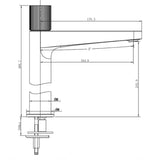 RAK Amalfi Tall Basin Mixer Tap - Trusted Building Supplies