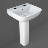 RAK Series 600 2 Tap Hole Basin - 520mm - Trusted Building Supplies