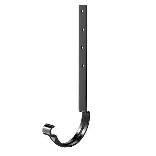 RoofArt 125mm Half Round Black Steel Guttering Rafter Bracket - Trusted Building Supplies