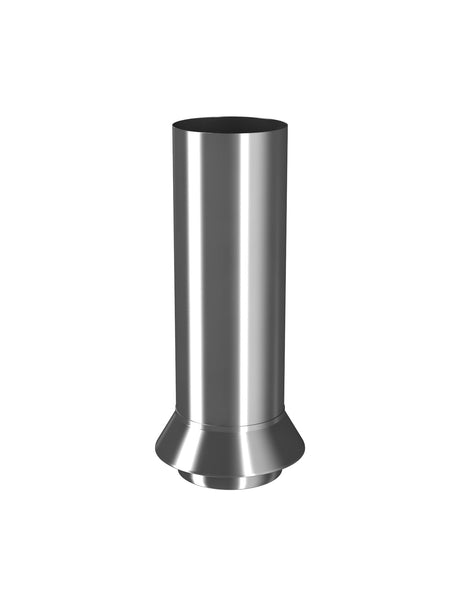 RoofArt 87mm Round Galvanised Steel Drainage Connector - Trusted Building Supplies