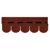 RoofPro Round Bitumen Shingles for Garden Buildings - 2.38m2 - Trusted Building Supplies