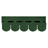RoofPro Round Bitumen Shingles for Garden Buildings - 2.38m2 - Trusted Building Supplies