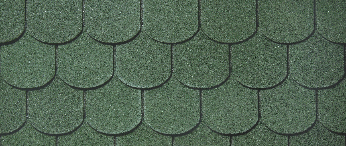 RoofPro Round Bitumen Shingles for Garden Buildings - 2.38m2 - Trusted Building Supplies