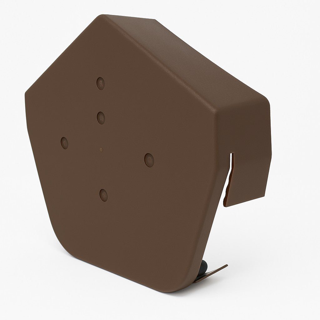 Modern Ridge End Cap Rooftec Dry Verge Ridge End Caps | Half Round or Angled – Trusted ...