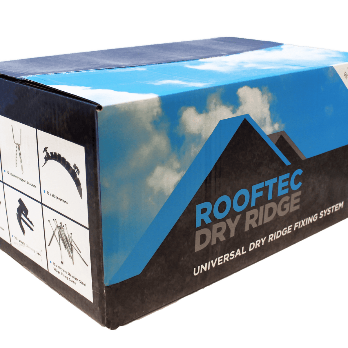 Rooftec Universal Dry Ridge Fixing System 6m Ventilated Kit – Trusted ...