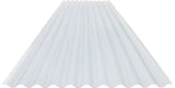 Solstice 3" ASB Corrugated Clear PVC Roof Sheet - Trusted Building Supplies