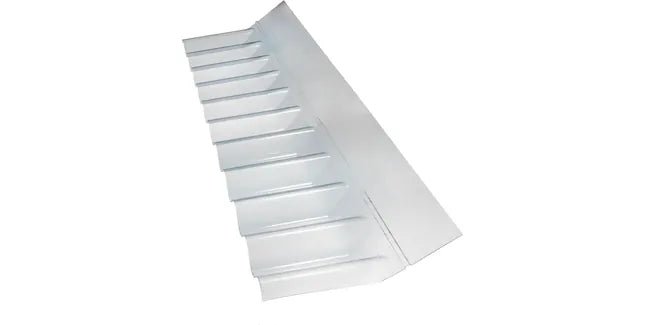 Solstice PVC 3" ASB Clear Apron Wall Flashing Strip - Trusted Building Supplies