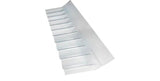 Solstice PVC 3" ASB Clear Apron Wall Flashing Strip - Trusted Building Supplies