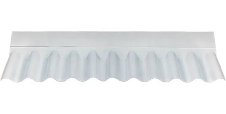 Solstice PVC 3" ASB Clear Apron Wall Flashing Strip - Trusted Building Supplies