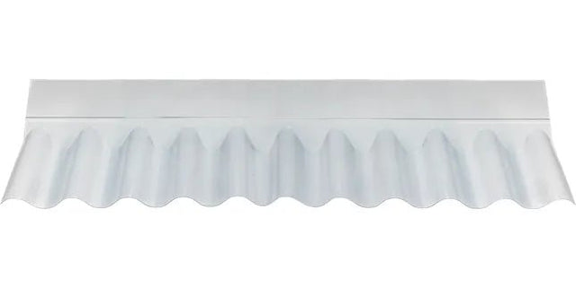 Solstice PVC 3" ASB Clear Apron Wall Flashing Strip - Trusted Building Supplies