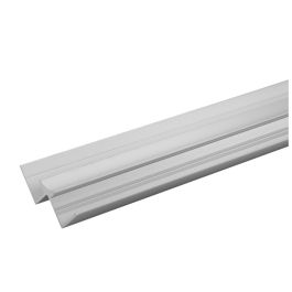 Splashpanel Grey Internal Corner Wall Panel Trim - 2.4m - Trusted Building Supplies