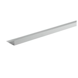 Splashpanel grey Type U end cap PVC wall panel trim