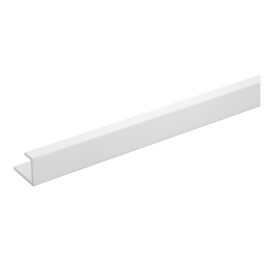 Splashpanel white Type U end cap PVC wall panel trim