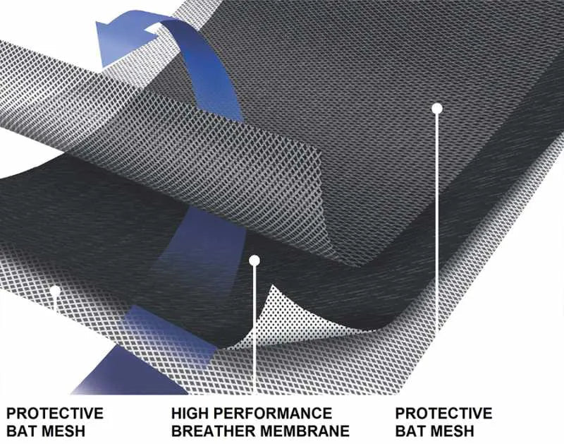 TLX BATSAFE Bat Friendly Breathable Membrane - 25m x 950mm - Trusted Building Supplies