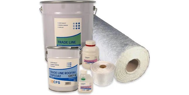 Trade Line Two Layer GRP Fibreglass Flat Roof Kit - Trusted Building Supplies