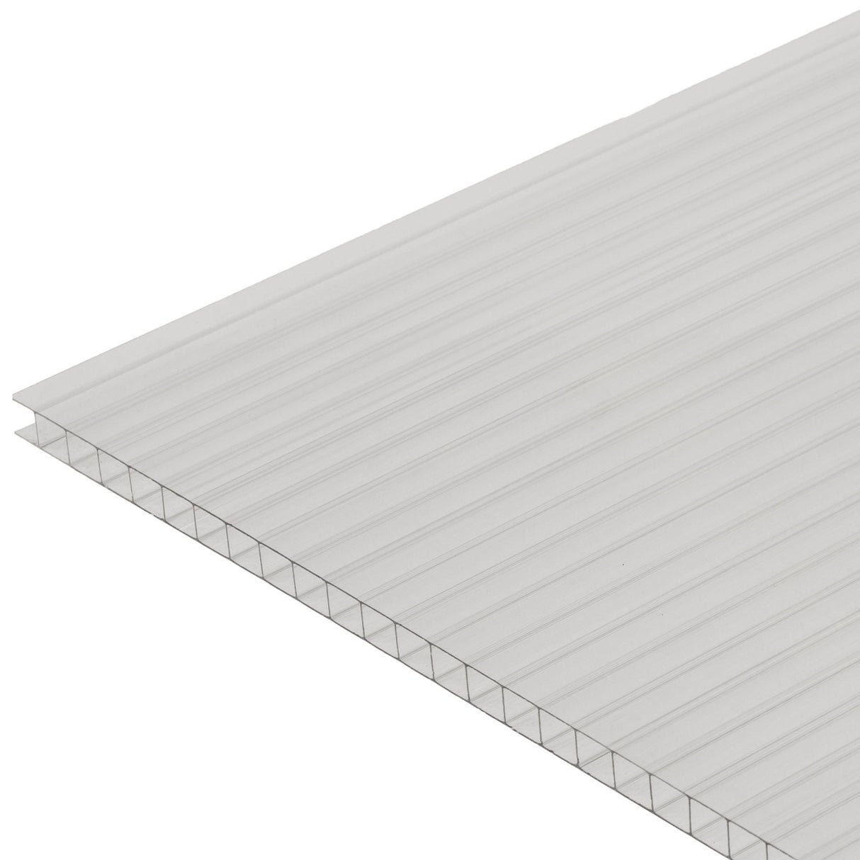 Trusted 10mm Clear Twinwall Polycarbonate Roofing Sheet - Trusted Building Supplies