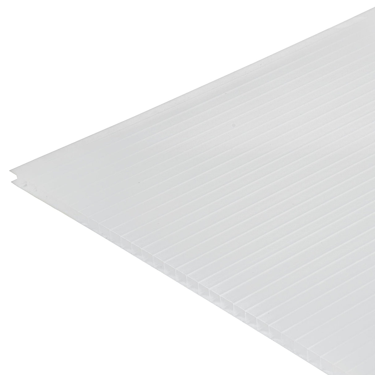 Trusted 10mm Opal Twinwall Polycarbonate Roofing Sheet - Trusted Building Supplies