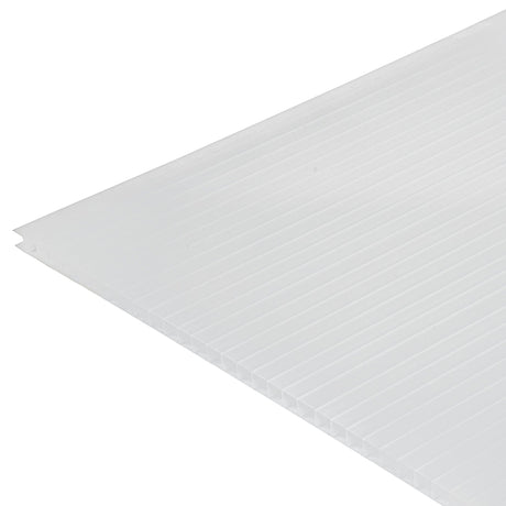 Trusted 10mm Opal Twinwall Polycarbonate Roofing Sheet - Trusted Building Supplies