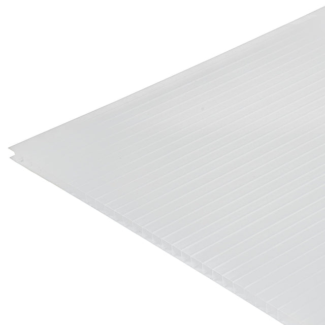Trusted 10mm Opal Twinwall Polycarbonate Roofing Sheet - Trusted Building Supplies